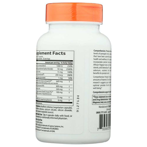 Comprehensive Prostate Formula Supports Prostate Wellness Supplement DOCTOR'S BEST