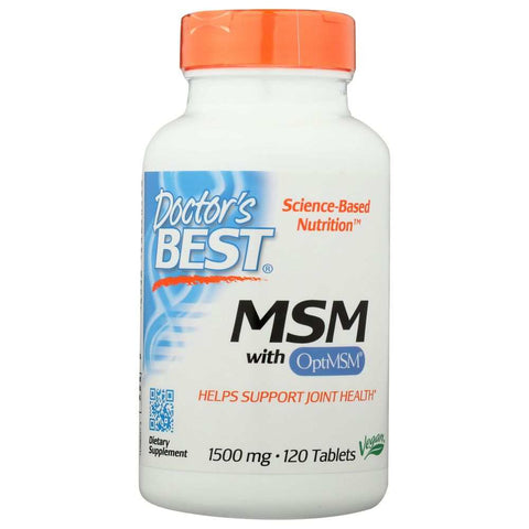 MSM 1500Mg Supplement 120 Tablets Doctor's Best