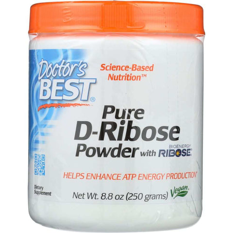 D-Ribose 5g Powder Cellular Energy Support Supplement Doctor's Best