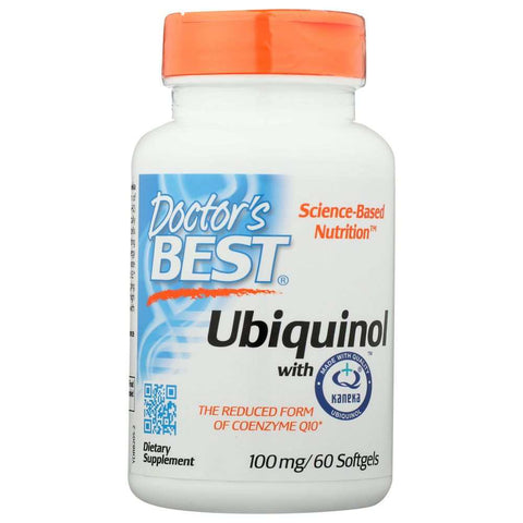 Ubiquinol 100Mg Optimal Support Softgel Supplement DOCTOR'S BEST