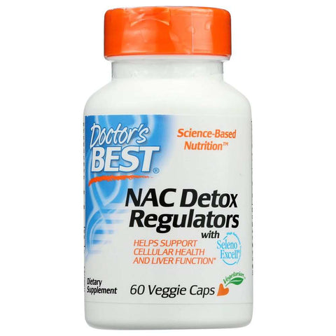 NAC Detox Regulators 60 vc Supplement Doctor's Best
