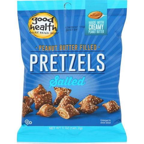 Peanut Butter Filled Pretzels Salted 5 oz Snack Good Health