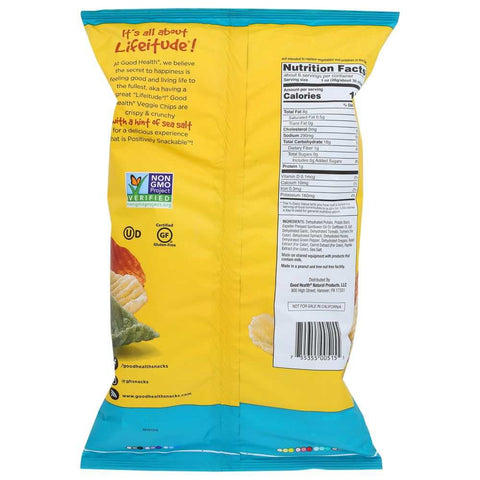Veggie Chips Sea Salt 6.75 oz Snack Good Health