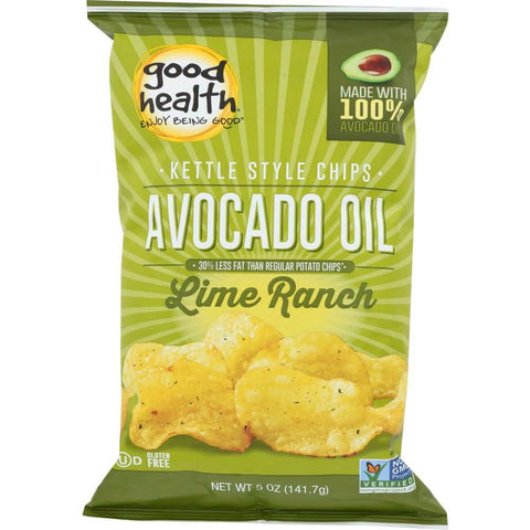Kettle Chips Avocado Oil Lime Ranch 5 oz GOOD HEALTH