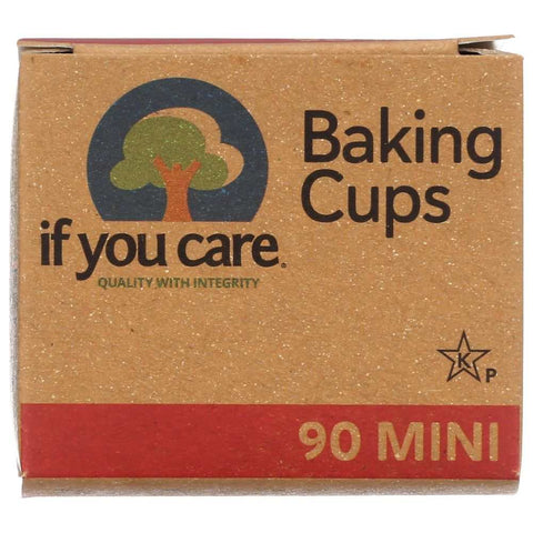 Mini Baking Cups Unbleached Greaseproof Paper 90 Pack If You Care