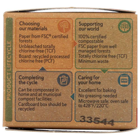 Mini Baking Cups Unbleached Greaseproof Paper 90 Pack If You Care