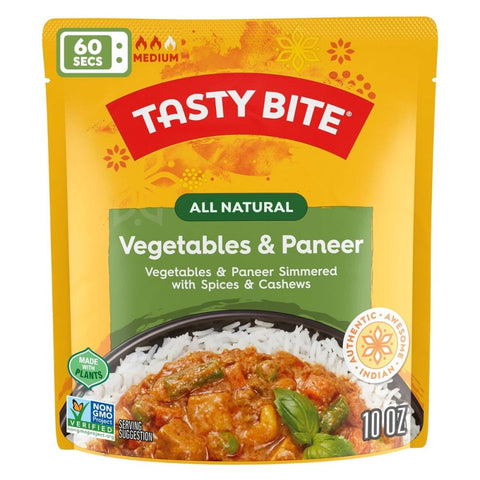 Jaipur Vegetables Colorful Vegetable Medley 10 oz TASTY BITE