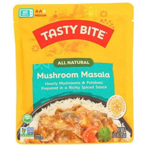 Mushroom Masala Hearty Entree 10 oz TASTY BITE