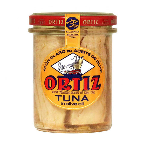 Yellowfin Tuna in Olive Oil 220G Ortiz