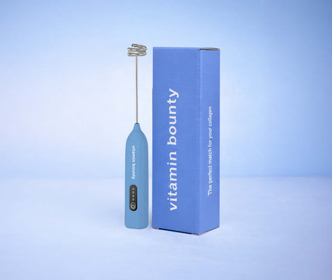 Electric Milk Frother Smooth Collagen Mixing Handheld Frother