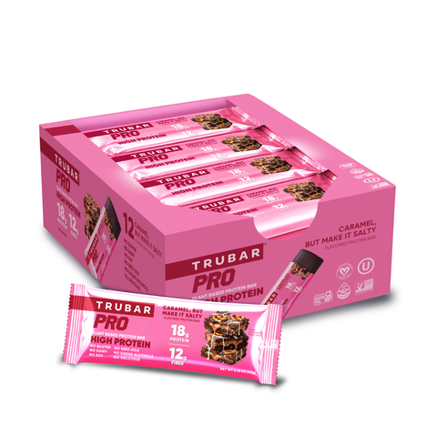 Plant-Based Protein Bar Caramel But Make It Salty TRUBAR PRO