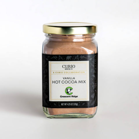 Curio Vanilla Hot Chocolate Vegan Gluten Free Hot Cocoa Mix 6 Pack Case