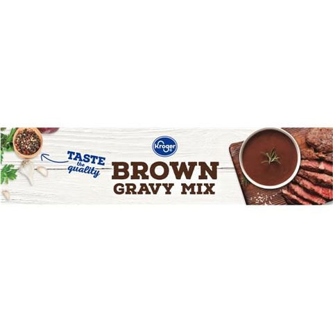 Kroger Brown Gravy Mix 4 ct / 0.87 oz