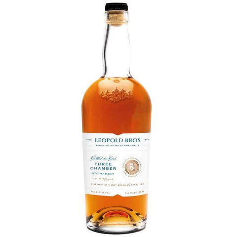 Three Chamber Bottled-In-Bond Rye Whiskey Leopold Bros. 750ML