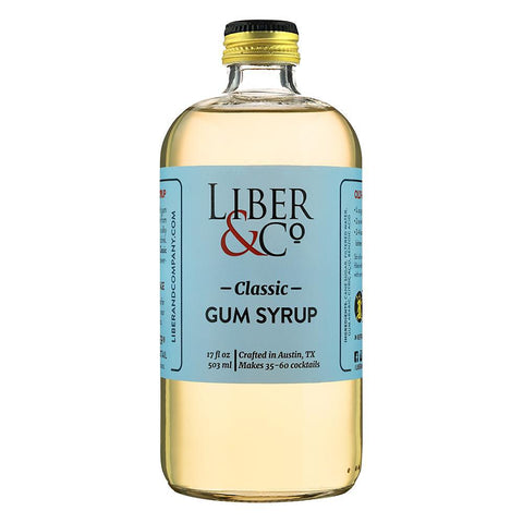 Classic Gum Syrup 2:1 Sugar Water Simple Syrup Liber & Co