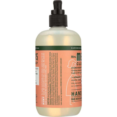 Liquid Hand Soap Geranium Scent Soft 12.5oz Mrs. Meyer's Clean Day