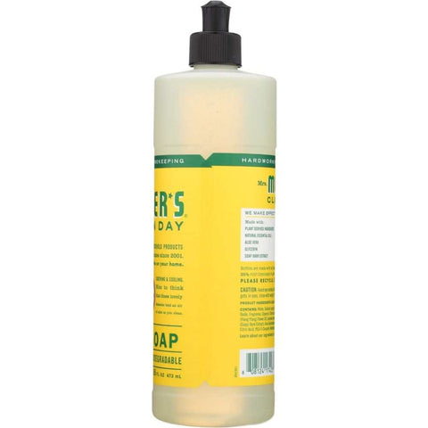 Liquid Dish Soap Honeysuckle Scent Grease Cleaner Mrs. Meyer’s 16oz