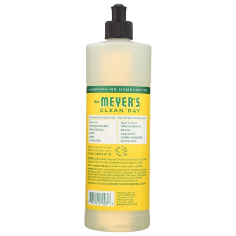 Liquid Dish Soap Honeysuckle Scent Grease Cleaner Mrs. Meyer’s 16oz