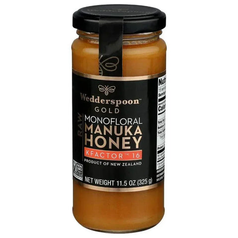 Raw Monofloral Manuka Honey Smooth Pure & Rich 11.5 oz WEDDERSPOON