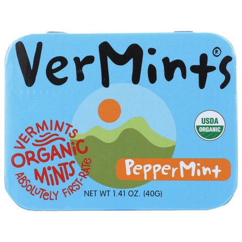 All Natural Breath Mint Peppermint 1.41 oz VerMints