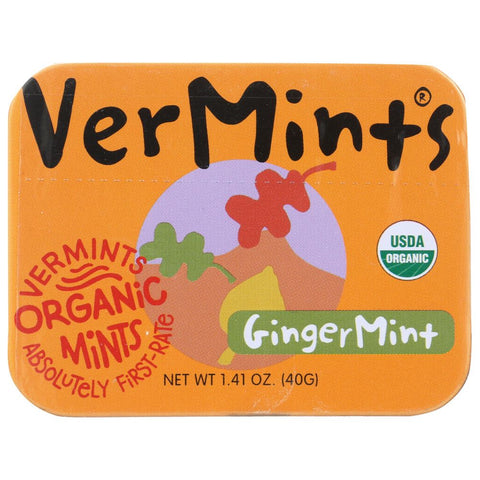 All Natural Breath Mint Gingermint 1.41 oz VerMints