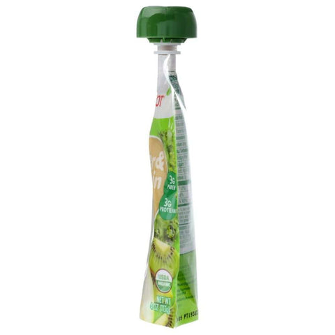 Fiber & Protein Pears Kiwi Kale Baby Food Pouch HAPPY BABY 4 oz