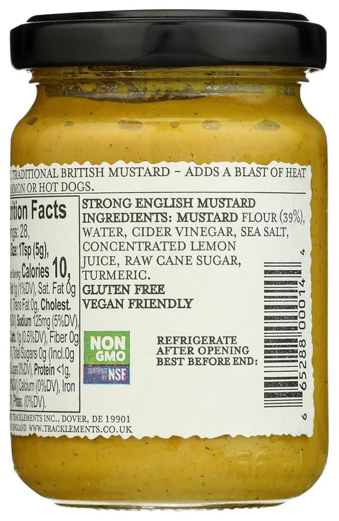 Strong English Mustard 5 oz Mustard Tracklements
