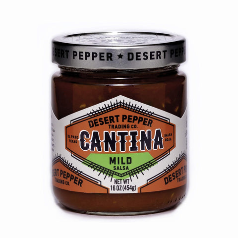 Mild Red Salsa Cantina 16 oz DESERT PEPPER