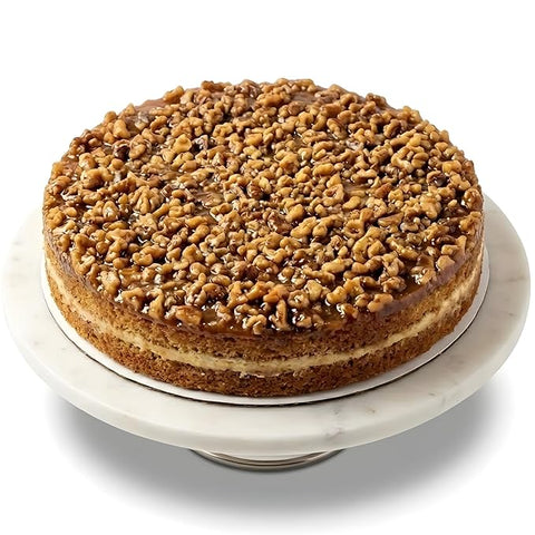 Caramel Walnut 9-Inch Cheesecake Andy Anand