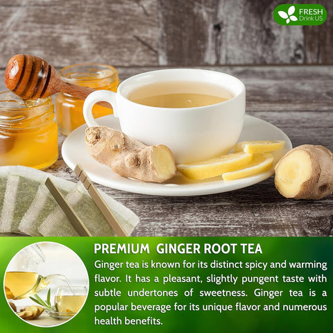 Morning Vitality Tea Bundle – Fennel, Ginger & Lemongrass Tea Bags for Digestive Comfort & Daily Freshness