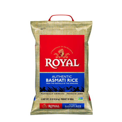 Royal White Basmati Rice, 10Lb