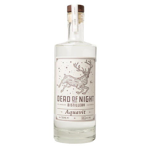 Aquavit Caraway Flavor 750ML Bottle Dead Of Night Distillery