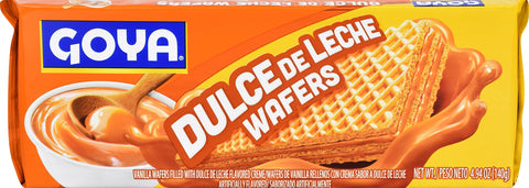 Goya Dulce De Leche Wafer Cookies, 4.94 Ounce