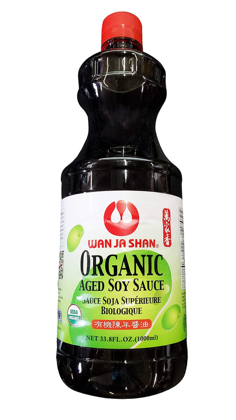 Wan Ja Shan Organic Aged Soy Sauce, 33.8Fl.Oz
