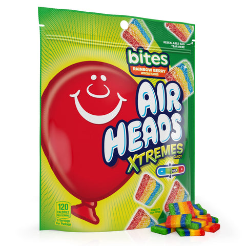 Airhead Xtremes Bites Rainbow Berry, 9 Oz