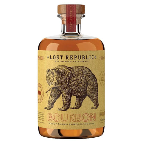 Straight Bourbon 375ML Lost Republic