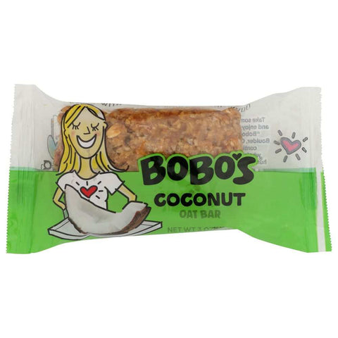 Coconut Energy Bar All Natural Oat Bar BOBO'S