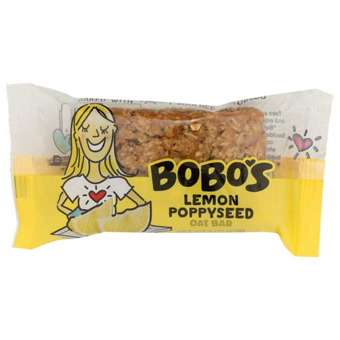 Lemon Poppyseed Key Attribute Oat Bar BOBO'S