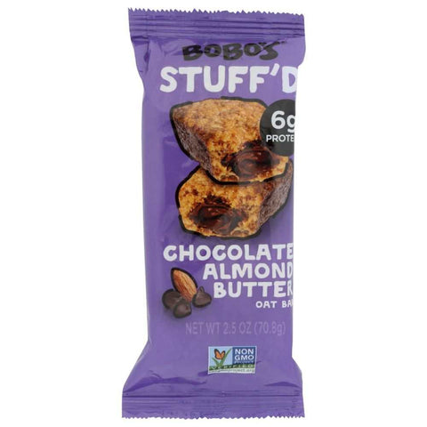 Chocolate Almond Butter Filled Bars 2.5 oz BOBO'S OAT BARS