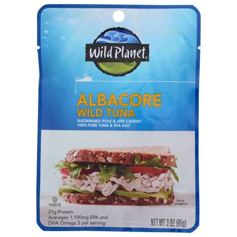 Wild Albacore Tuna 3 oz Pouch Wild Planet