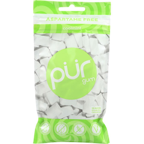 Sugar-Free Cool Mint Chewing Gum 2.72 oz PUR