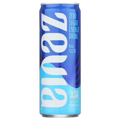 Energy Kola Zero Calorie Soda 12 oz Zevia