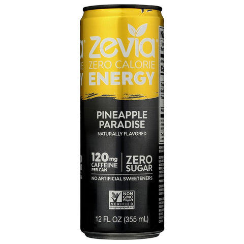 Drink Energy Pineapple Energy Drink 12 fl oz ZEVIA