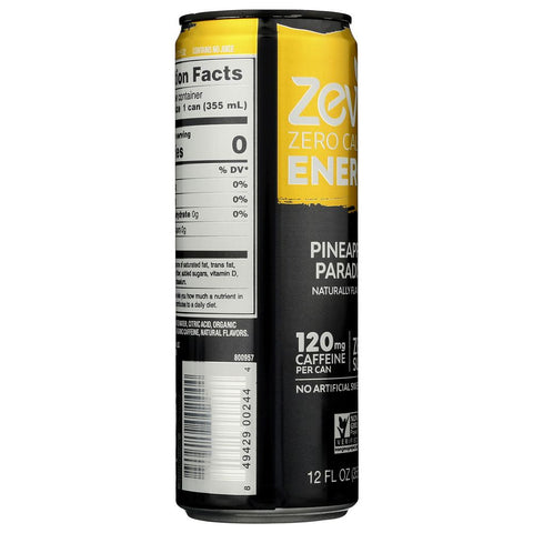 Drink Energy Pineapple Energy Drink 12 fl oz ZEVIA