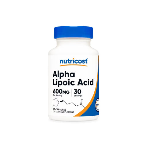 Nutricost Alpha Lipoic Acid Capsules 600mg per Serving