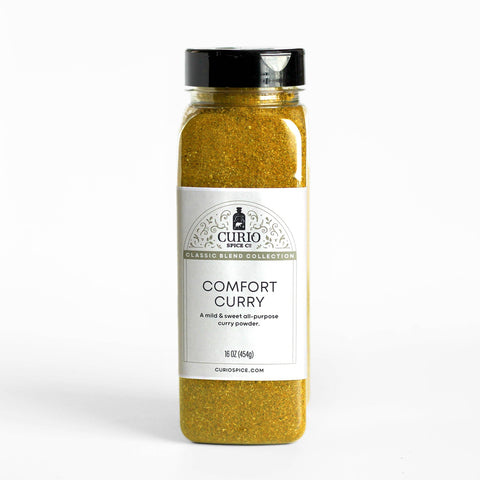 Comfort Curry Spicy Bulk Jar 16 oz Curry Mix Curio
