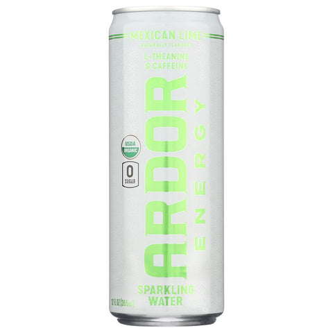 Mexican Lime Sparkling Water 12 fo ARDOR ORGANIC INC