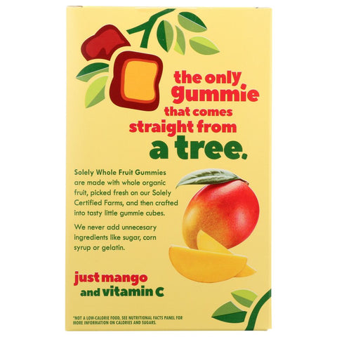 Fruit Gummies Mango Whole Organic Mangoes 3.5 oz SOLELY