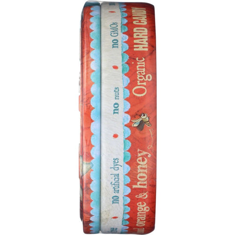 Candy Tin Blood Orange & Honey Organic Hard Candy TORIE & HOWARD