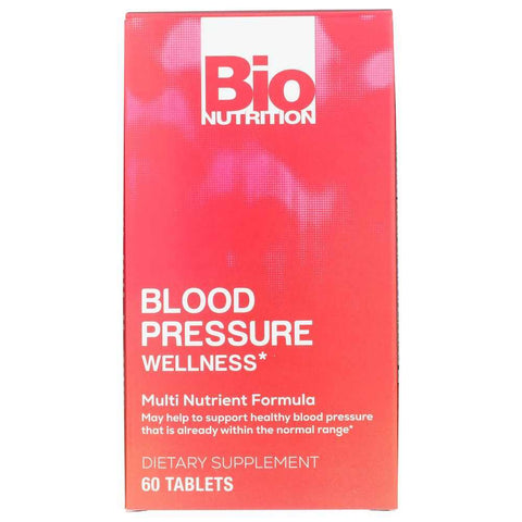 Support Healthy Blood Pressure Levels Natural Supplement 60tab BIO NUTRITION